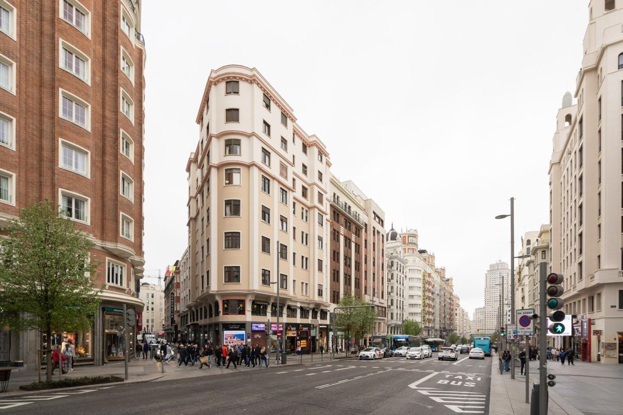 Apartamento Reformado De Lujo En Gran Via Apartamento Madri Exterior foto
